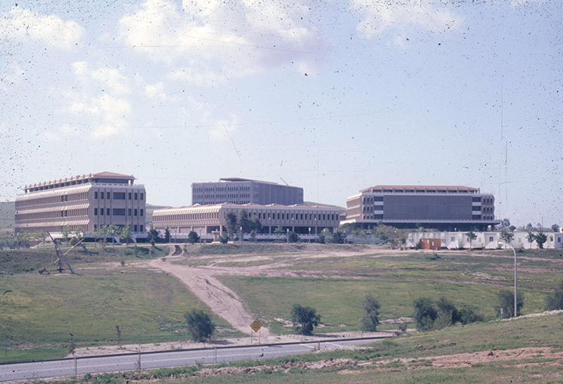 Fine Arts, Humanities-Social Sciences and Natural Science buildings